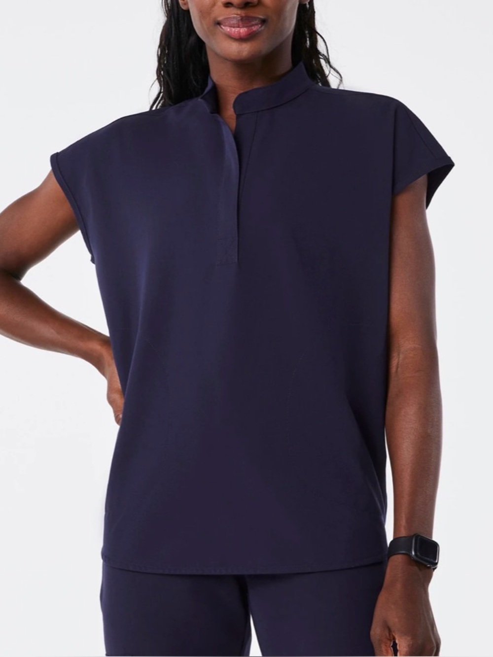 Figs Rafaela Oversized Scrub Top
Navy XXS